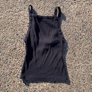 Free People backless square neck tank